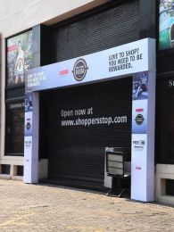 Backlit Entrance Arch Design