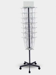 Brochure Stand with 21 Shelves