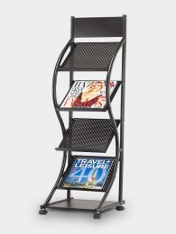 Slanting Brochure and Magazine Stand